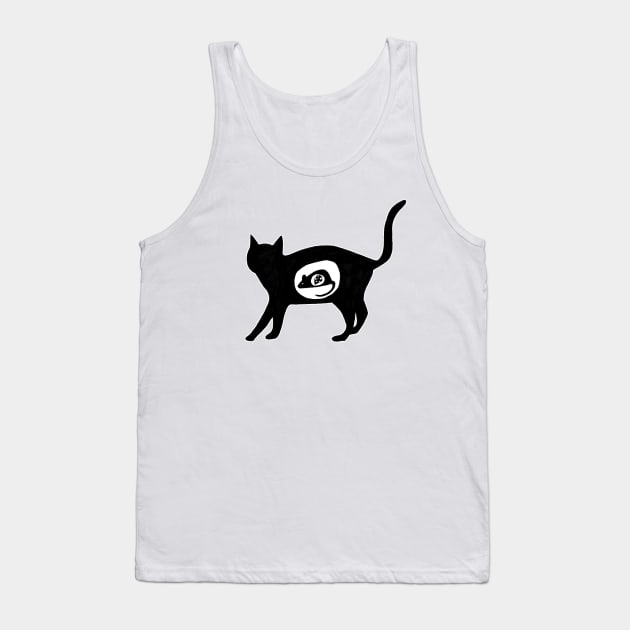 Cat ate mouse who ate cheese Tank Top by CrazilykukuDesigns